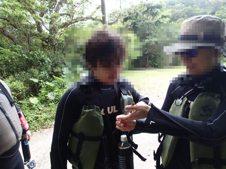 2025/3/24　オキナワキノボリトカゲ、オス