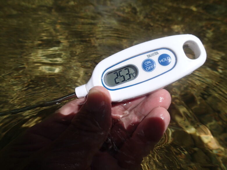 2025/6/15　川の水温25.3度